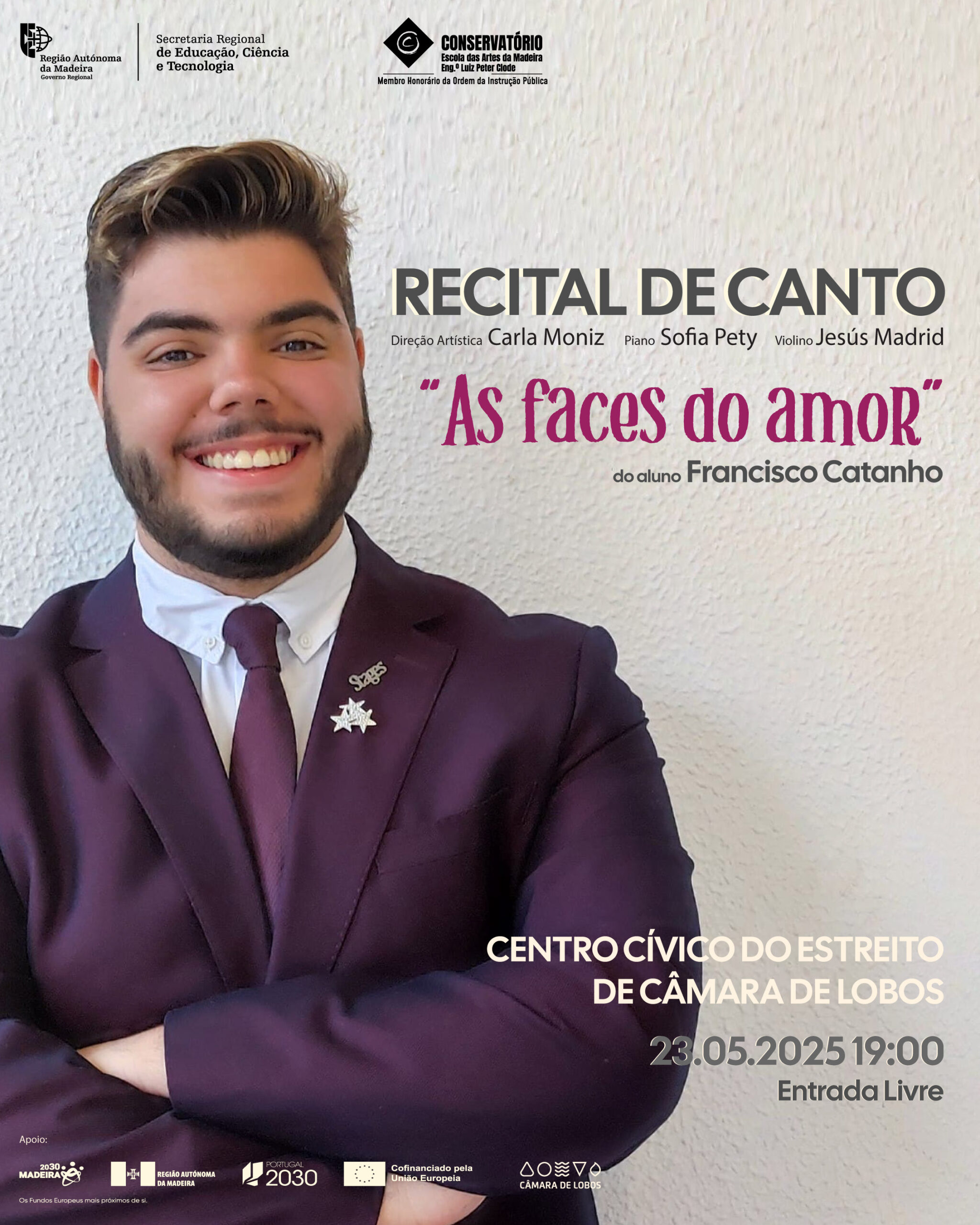 Banner Insta Recital As faces do amor